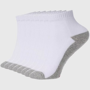 Alpine Swiss Mens Ankle Socks 8 Pack Cotton Athletic Performance Socks for Men Moisture-Wicking Cushioned Quarter Length Socks Reinforced Heel & Toe - 1 of 4