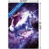 Trends International James Booker - Space Sloth Riding On Unicorn Unframed Wall Poster Prints - 3 of 4