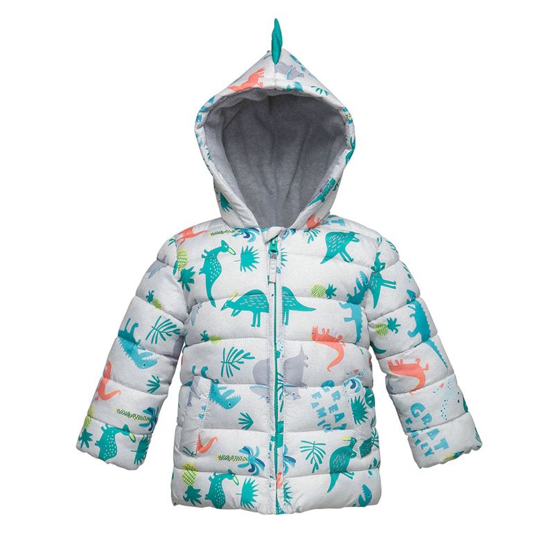 Rokka&Rolla Infant Toddler Boys' Warm Winter Coat-Baby Fleece Puffer Jacket, 1 of 8