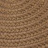 Colonial Mills Barataria Braided Rug, Cashew 4x7, Oval Shape - 2 of 4