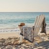 Beach Vibes Cotton Throw Nautical and Ocean-Inspired Decor by Manual Woodworkers and Weavers - 2 of 3