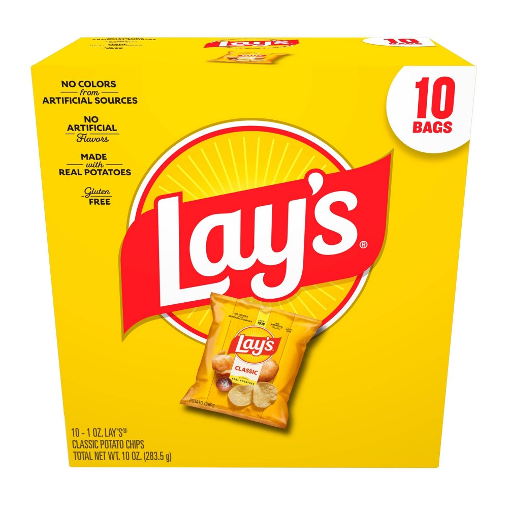 UPC 028400679053 - Lay's Snack Pack Classic Potato Chips Multipack ...