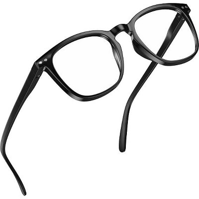 grinderPUNCH High Magnification Strong Power Readers Reading Glasses  Available in +4.00 +4.50 +5.00 +6.00  (+4.00, Black)