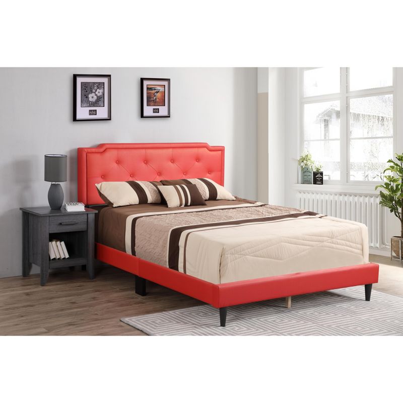 Passion FurnitureDeb Full Adjustable Panel Bed, 5 of 6