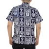 LA LEELA Men's Hawaiian Shirt Camp Casual Short Sleeve Button Down Beach Shirts for Men Summer - 2 of 3
