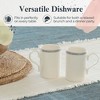 Portmeirion Potter's 9oz Brushstroke Breakfast Mug, Set of 4, Elegant Earthenware Tea Mugs with Handle, Ideal Gift for Coffee Lovers - Grey - 3 of 4