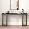 Modern Console Table with Sturdy Wood Legs, Entryway Table, Farmhouse Sofa Table for Hallway, Living Room, or Home Office-Maison Boucle - 2 of 4