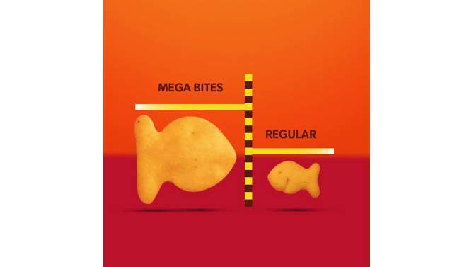 Goldfish Mega Bites- Cheddar Jalapeno Crackers- 5.9oz, 2 of 18, play video