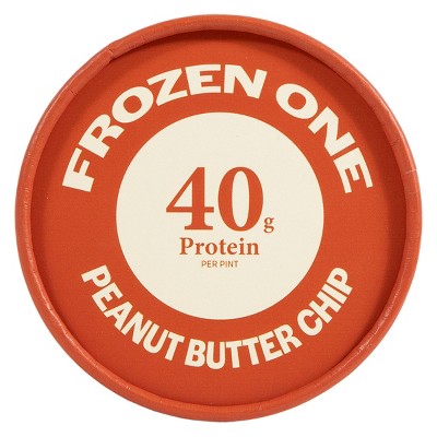 Frozen One Peanut Butter Chip Protein Ice Cream - 16oz