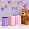 LoonBalloon 500 Yards Lavender Curling Ribbon ‚ 3/16 Inch wide Soft Party Ribbon (2-Pack) - 3 of 4