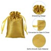 Unique Bargains Mini Smooth Soft Wedding Christmas Satin Bags with Drawstring 30 Pcs - 3 of 4