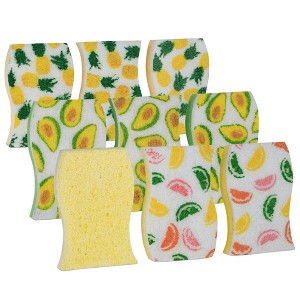 Smart Design Non-Scratch Cellulose Smart Scrub Sponge - 1 of 4