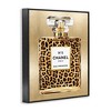 Stupell Industries Leopard Pattern Perfume Black Framed Giclee Art - 3 of 4