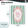 Stupell Industries Fa La Ornate Border Canvas Art - 4 of 4