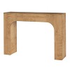 Long Console Table, Wooden Rectangular Sofa Table Behind The Couch, Foyer Hallway Table, Farmhouse Entryway Tables for Bedroom - 3 of 4