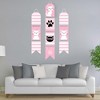 Big Dot of Happiness Purr-FECT Kitty Cat - Hanging Vertical Paper Door Banners - Kitten Baby Shower Birthday Party Wall Decor Kit - Indoor Door Decor - 2 of 4