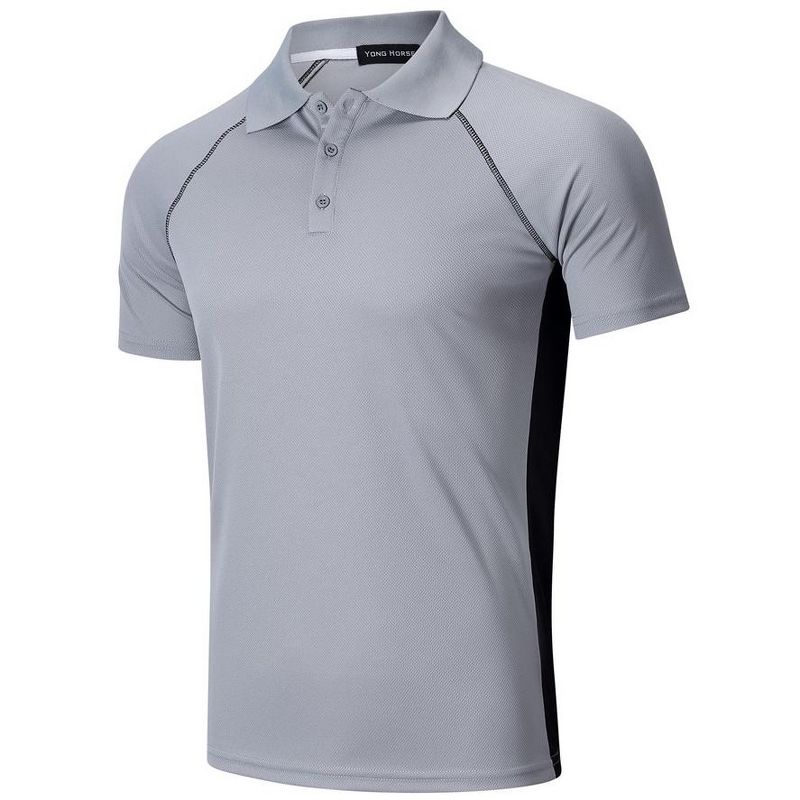 Womens V-Neck Golf Shirts Collared Tennis Shirts UPF 50+ Sun Protection Dry Fit Short Sleeve Polo Tops, 2 of 6