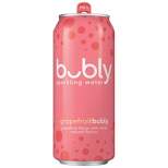 bubly Grapefruit Sparkling Water - 16 fl oz Can