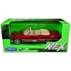 Welly 1:24 1963 Chevrolet Impala convertible – Red with beige interior - 3 of 3