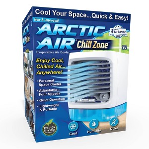 Arctic Air Chill Zone Portable Ac Unit 1200 Btu 4 Speeds Multidirectional Air Flow As Seen On Tv Etl Listed Target