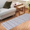 Coucheta Modern Geometric Area Rug Machine Washable Non-Slip Low Pile Carpet for Living Room Bedroom,  Multi-Color & Size - 2 of 4