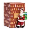 Every Day is Christmas Glass Blown Ornaments Cute Hand Made Figurines Tree Decoration, Santa's Vaccine Delivery - 2 of 4