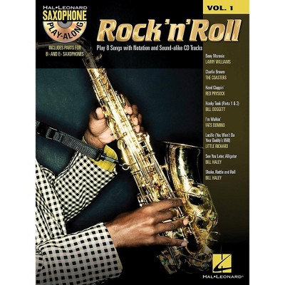 Hal Leonard Rock 'N' Roll - Saxophone Play-Along Vol. 1 Book/Online Audio