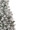 Northlight 4.5' Flocked Madison Pine Artificial Christmas Tree, Unlit - image 3 of 4