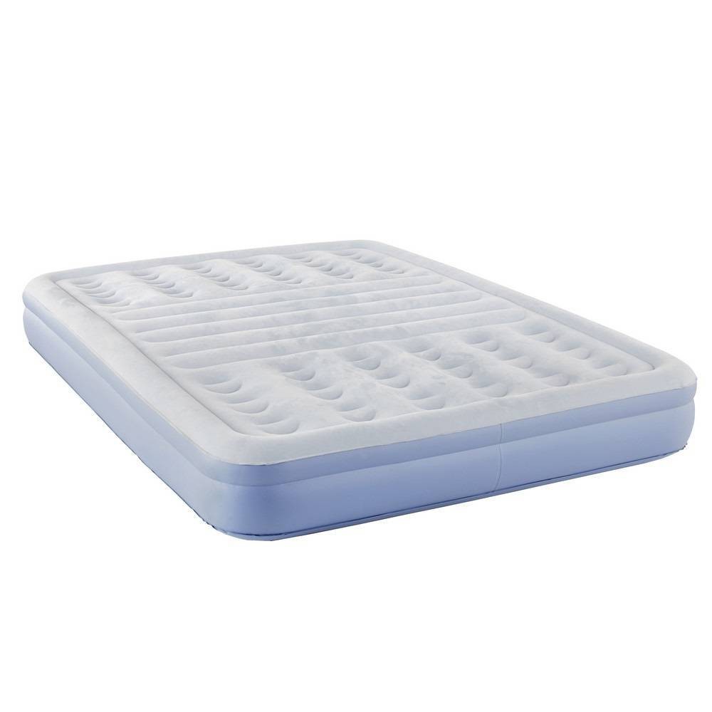 Thomasville Lumbar Lift 12" Tri-Zone Air Mattress with Electric Pump - Queen