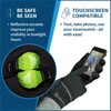 TrailHeads Mens Running Gloves - Touchscreen Fingers & Convertible Waterproof Mitten Shell - 4 of 4