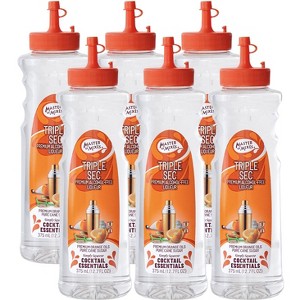 Master of Mixes Cocktail Essentials Triple Sec Syrup - 375ml Bottle (12.7 Fl Oz) - Mixer Perfect for Bartenders and Mixologists - 1 of 4