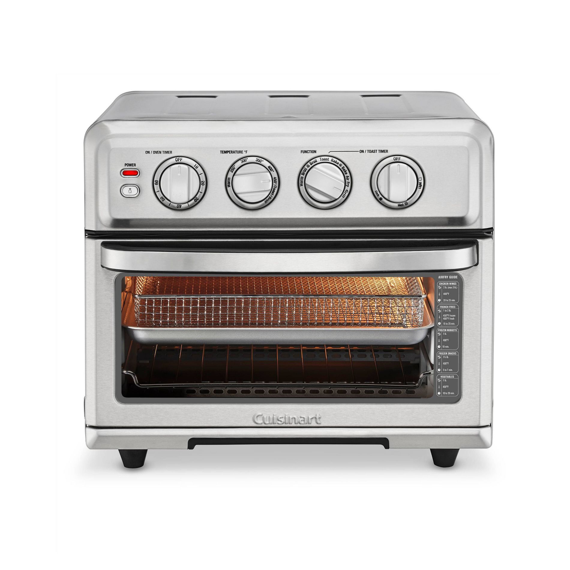 Cuisinart Air Fryer Toaster Oven with Grill Silver