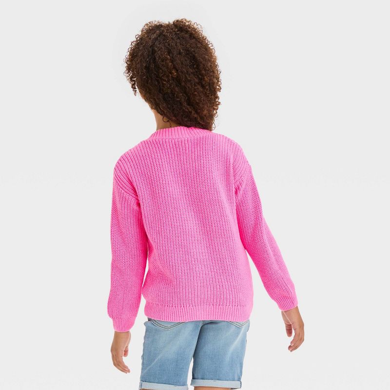 Girls&#39; Button-Front Cardigan - Cat &#38; Jack&#8482;, 3 of 8
