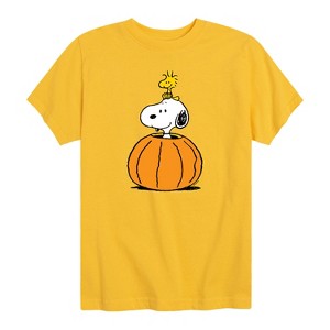 Boys' - Peanuts - Snoopy Woodstock Pumpkin - 1 of 4