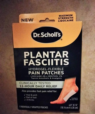Lidocaine for plantar fasciitis shop