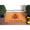 Calloway Mills Happy Thanksgiving Doormat (Multi 17 In. x 29 In. x 0.60 In.) - 2 of 4