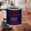 UIC Flames Ceramic Coffee Mug, Novelty Gift Mugs for Coffee, Tea and Hot Drinks, 11oz, White - 4 of 4