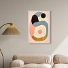 Art Remedy Either Six or S Contemporary Shapes Abstract Wall Art Framed - 2 of 4