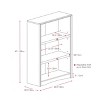 Quadra 47" Tall Bookcase - Finish - Corliving - 4 of 4