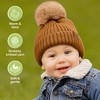 KeaBabies 2pk Baby Hats, Baby Beanies, Newborn Hats for Baby Girls, Boys, Baby Winter Hat, 0-36 Months Infant Hat - 4 of 4