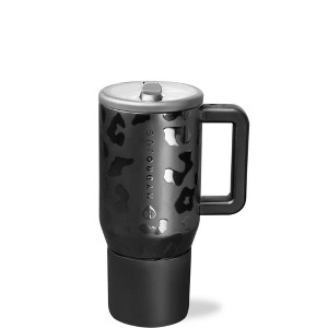 HydroJug Traveler - Water Bottle with Handle & Flip Straw - Leak Resistant Tumbler, Insulated, Stainless Steel & Rubber Base - 1 of 4