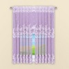 Collections Etc Vintage Rose Lace Sheer Window Curtain Panel - 2 of 3