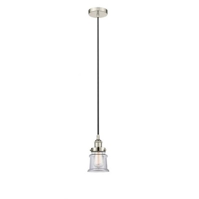 Canton - 1 Light Mini Pendant In Industrial Style-9.25 Inches Tall and 5.25 Inches Wide