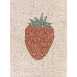 Balta Rugs Strawberry Plush Shag Area Rug Cream - 1 of 4