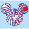Men's Mickey & Friends Fourth of July Tie-Dye Mickey Logo T-Shirt - 2 of 4