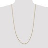 Black Bow Jewelry 2mm, 14k Yellow Gold, Singapore Chain Necklace - 2 of 4