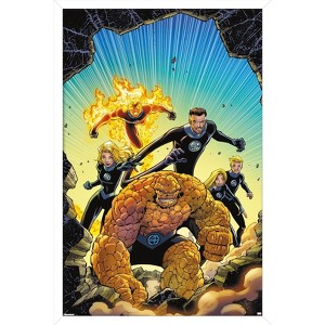 Trends International Marvel Publishing: Fantastic Four - Fantastic Four #4 Framed Wall Poster Prints - 1 of 4