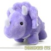 BenBen Dinosaur Stuffed Animal, 13" Dino Plush Toys for Kids, Triceratops, Purple - 2 of 4
