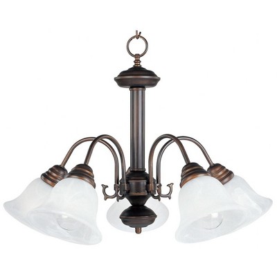 Maxim Lighting Malaga 5 - Light Chandelier in  Oil Rubbed Bronze
