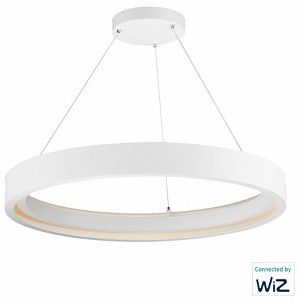 ET2 Lighting iCorona WiZ 1 - Light Flush Mount in  Matte White - 1 of 1